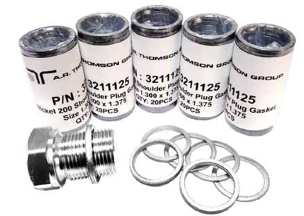 Shoulder Plugs and Gaskets